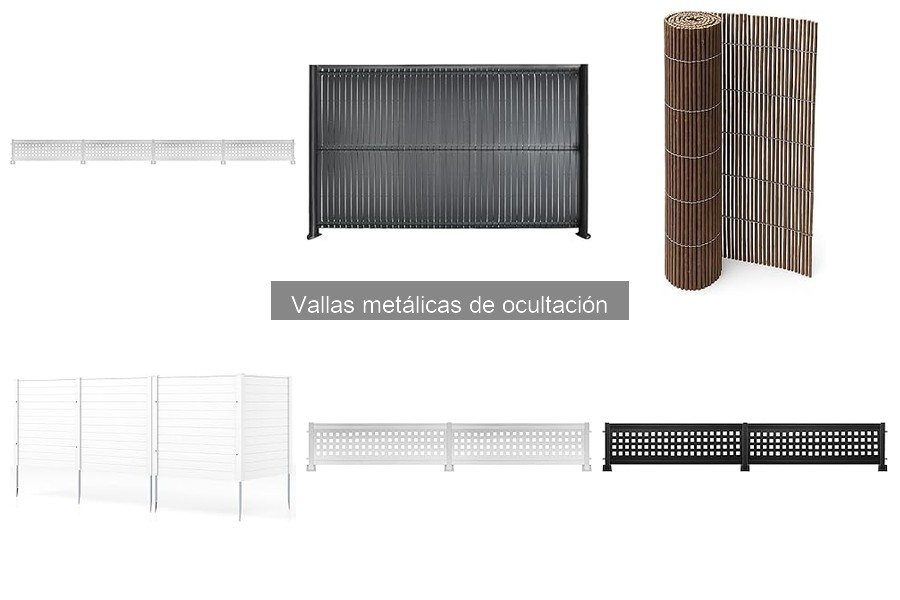 Vallas metálicas de ocultación: características y beneficios