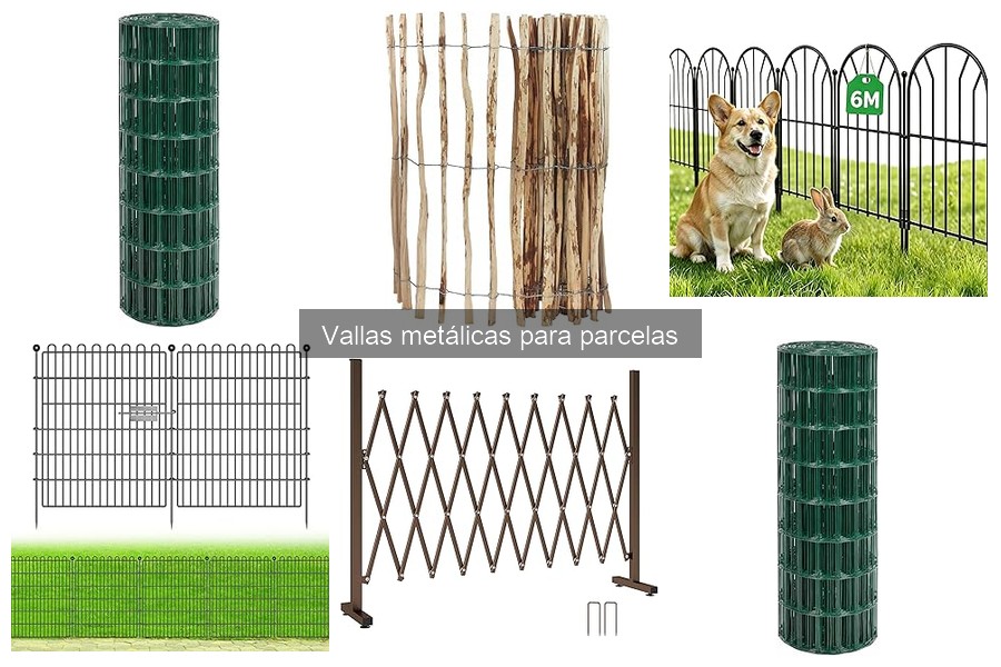 Vallas metálicas para parcelas: ¿Qué son y tipos disponibles?