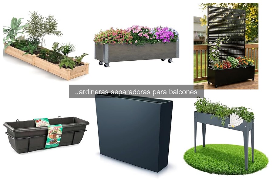 Ventajas de Jardineras Separadoras para Balcones