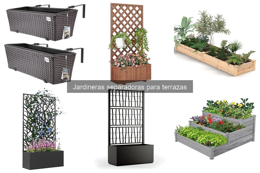 Ventajas de Jardineras Separadoras para Terrazas