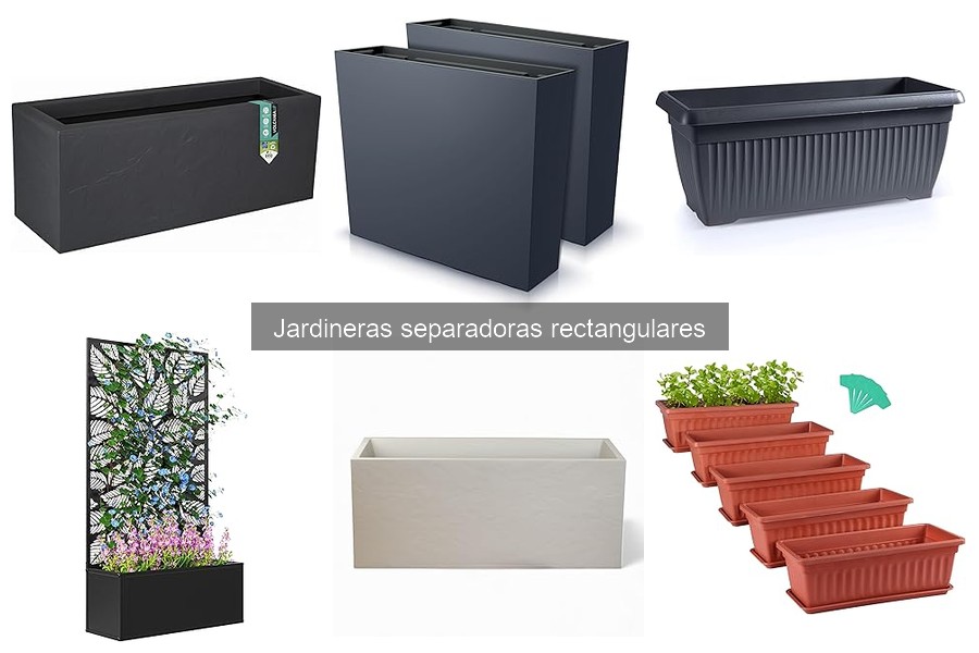 Ventajas de Jardineras Separadoras Rectangulares en Exteriores