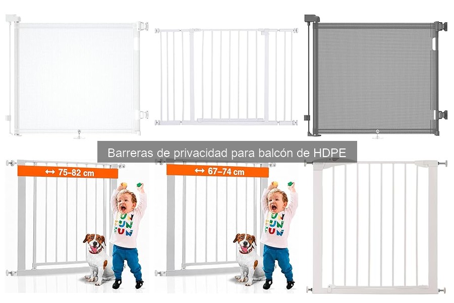 Ventajas de las barreras de privacidad de HDPE para tu balcón