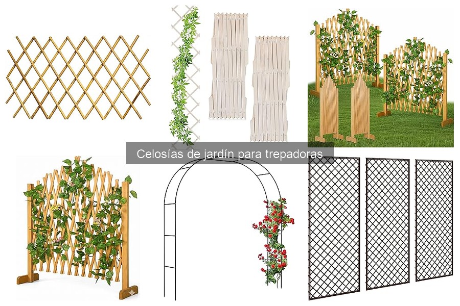 Ventajas de las Celosías de Jardín para Trepadoras