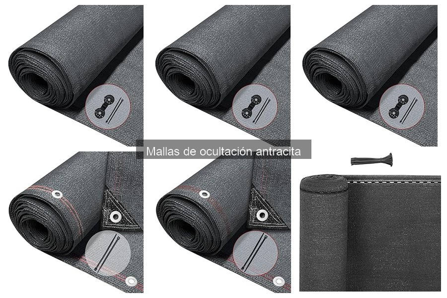 Ventajas de las mallas de ocultación antracita para tu jardín