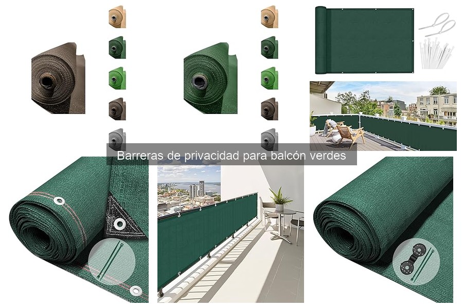 Ventajas de las plantas como barrera de privacidad en balcón