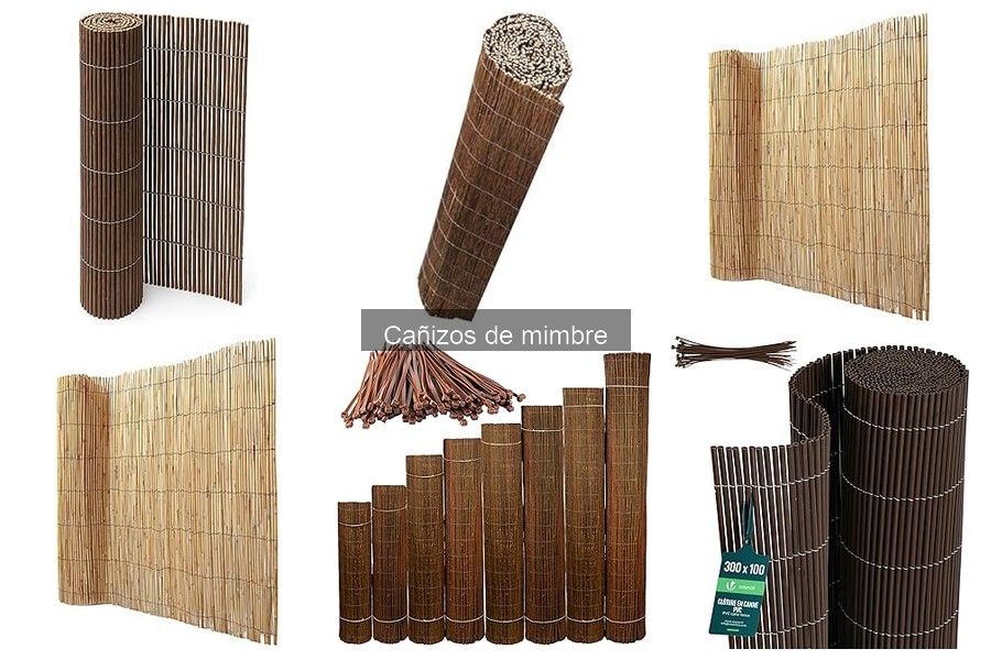 Ventajas de usar cañizos de mimbre en exteriores