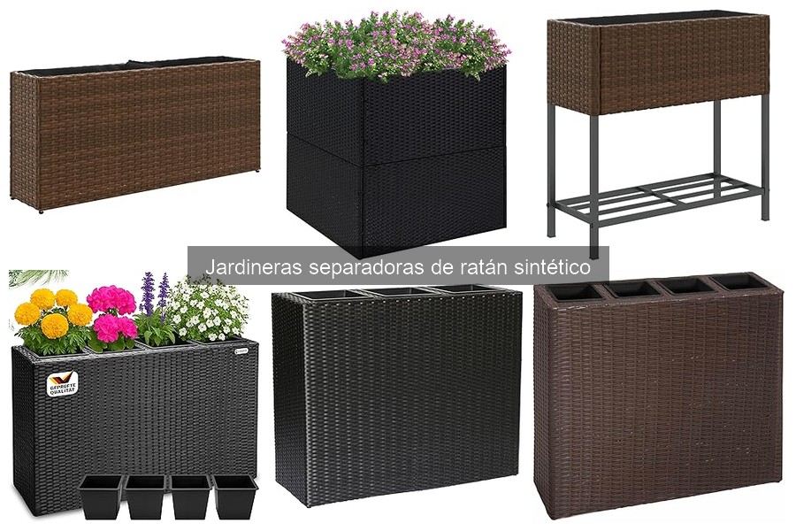 Ventajas y Desventajas de Jardineras de Ratán Sintético