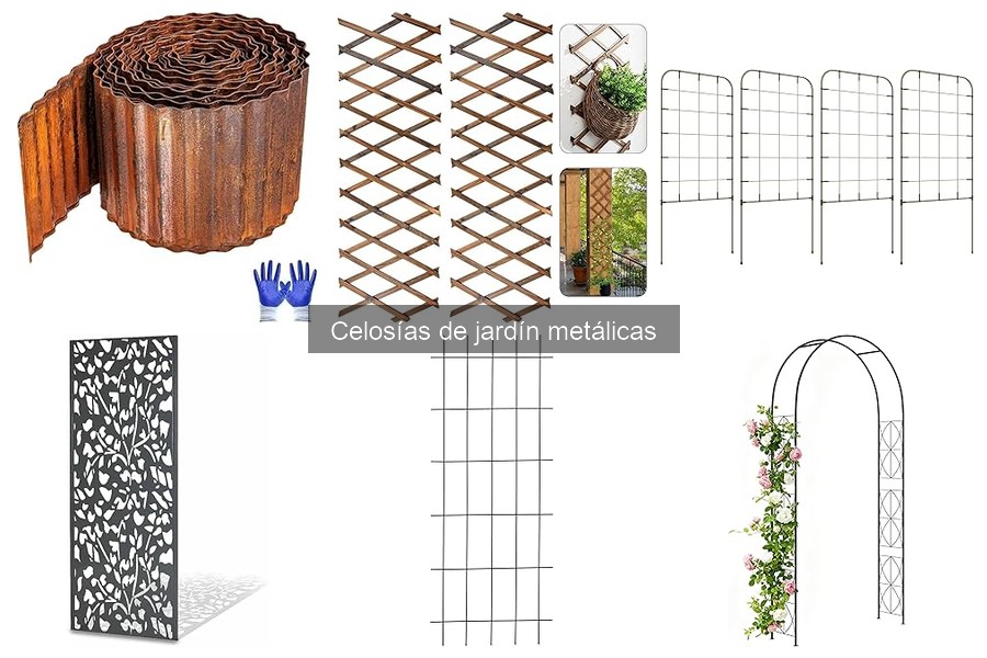 Ventajas y Desventajas de las Celosías Metálicas para Jardín