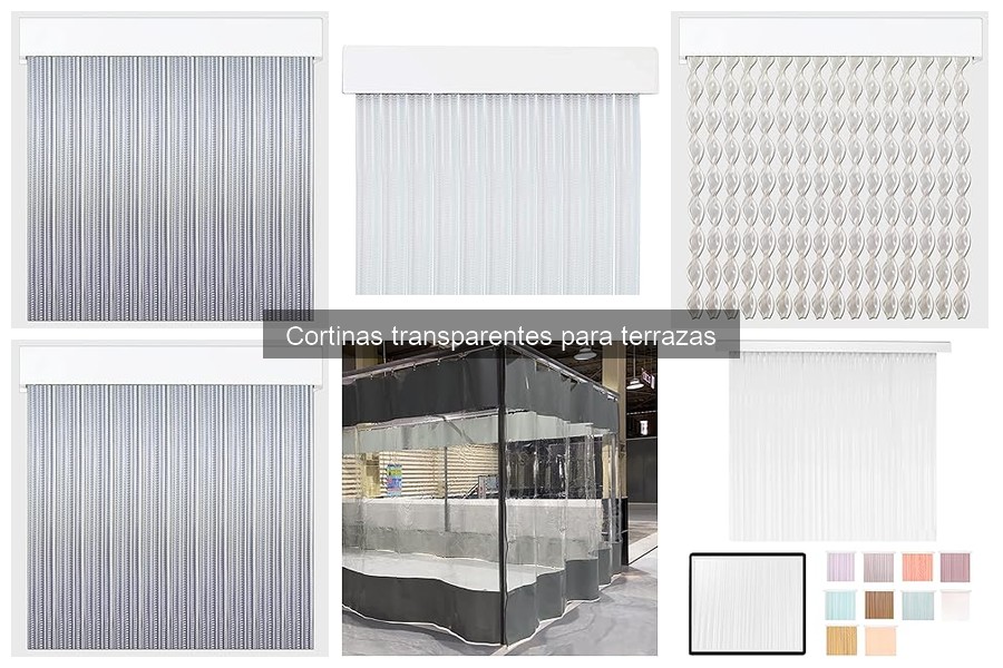 Ventajas y desventajas de las cortinas transparentes para terrazas