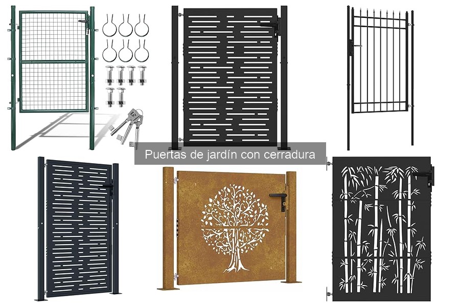Ventajas y Desventajas de las Puertas de Jardín con Cerradura