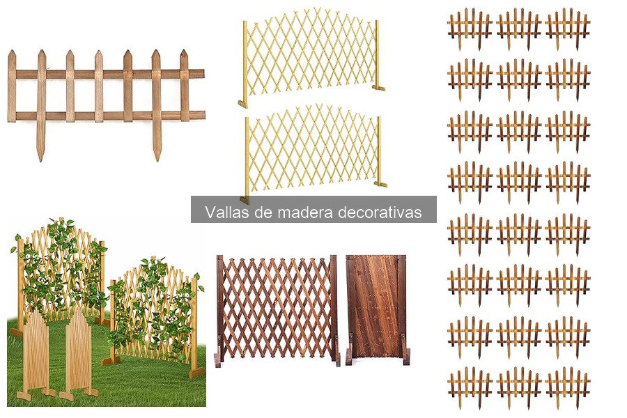 Ventajas y desventajas de las vallas de madera decorativas