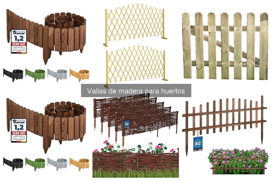 Ventajas y desventajas de las vallas de madera para huertos