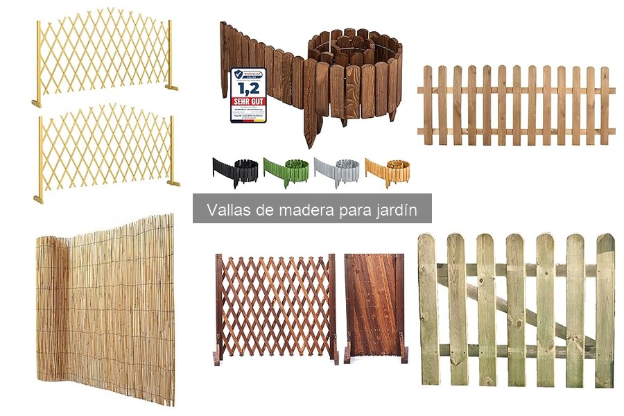 Ventajas y desventajas de las vallas de madera para jardín