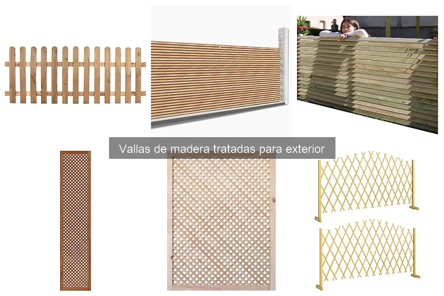Ventajas y desventajas de las vallas de madera tratadas