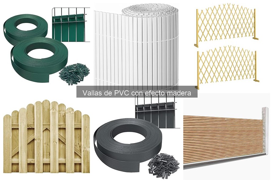 Ventajas y desventajas de las vallas de PVC efecto madera
