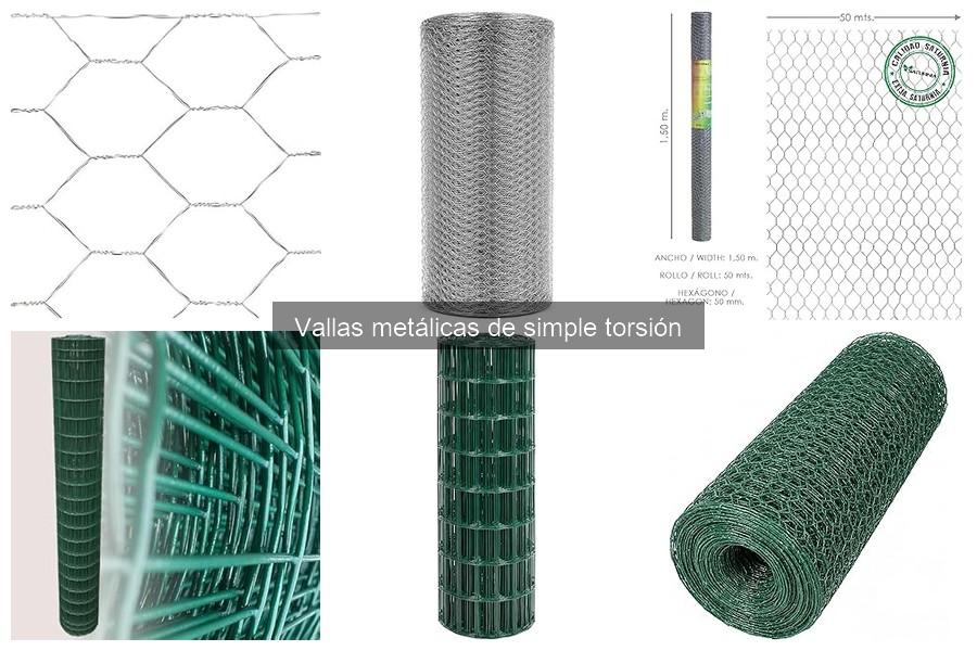 Ventajas y desventajas de las vallas metálicas de simple torsión