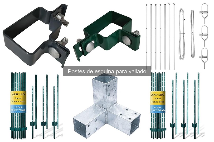 Ventajas y desventajas de los postes de esquina para vallado