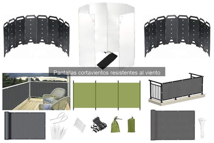 Ventajas y desventajas de pantallas cortavientos resistentes