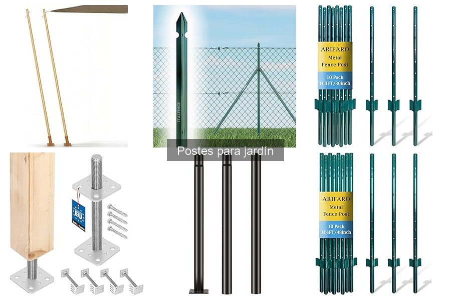 ** Ventajas y Desventajas de Postes Desmontables para Jardín