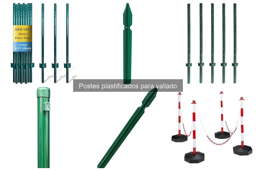 Ventajas y desventajas de postes plastificados para vallado