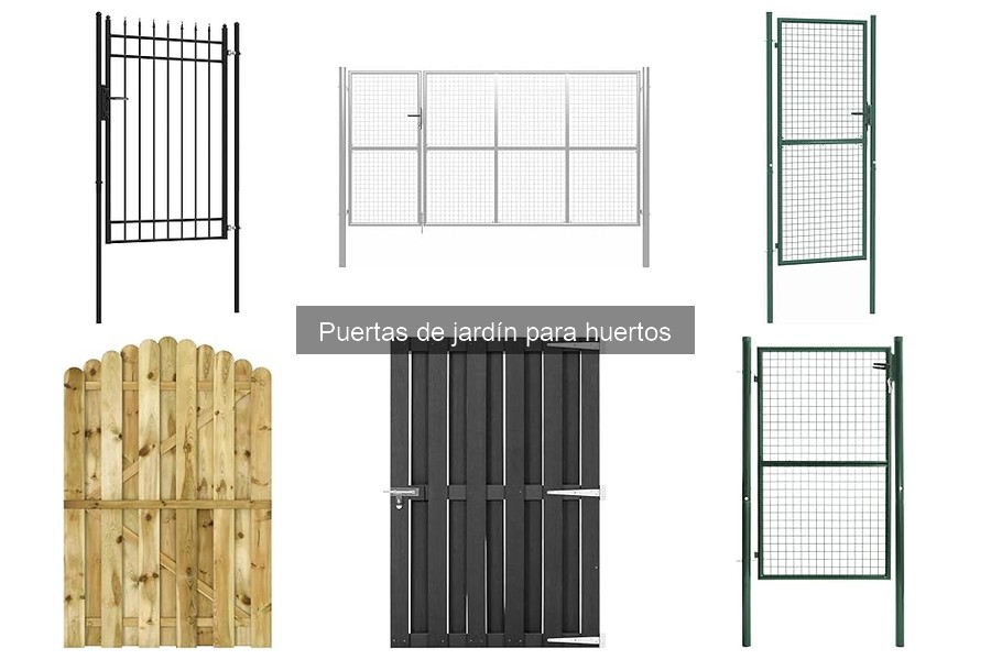 Ventajas y desventajas de puertas de jardín de madera
