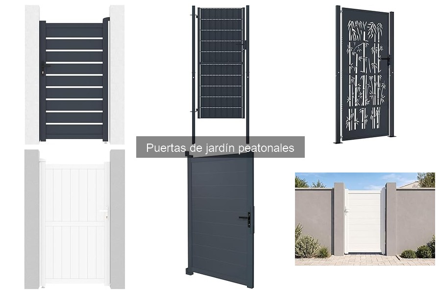 Ventajas y desventajas de puertas de jardín peatonales